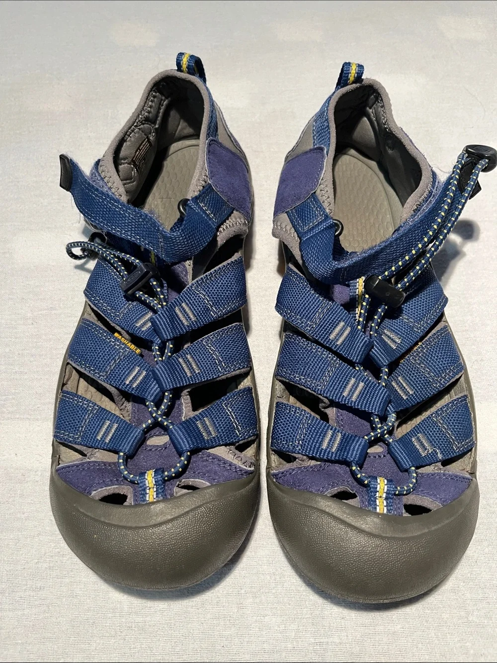 Keen Blue Newport H2 Closed Toe and Heel Water Sandals - Size US Youth 6, EU 38
